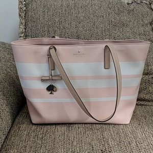 Kate Spade Hawthorne lane Ryan stripe tote